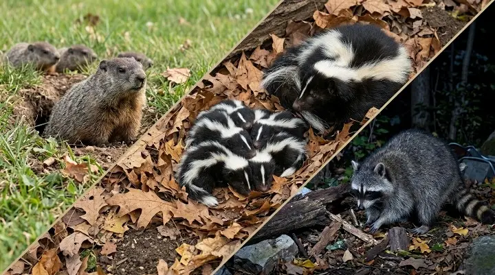 Exterminateur professionnel installant une cage de capture sécuritaire pour la faune à Montréal